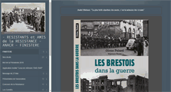 Desktop Screenshot of lesamisdelaresistancedufinistere.com